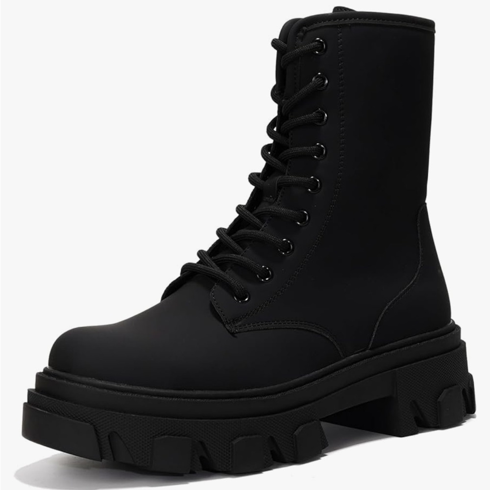 Women's Platform Combat Boots